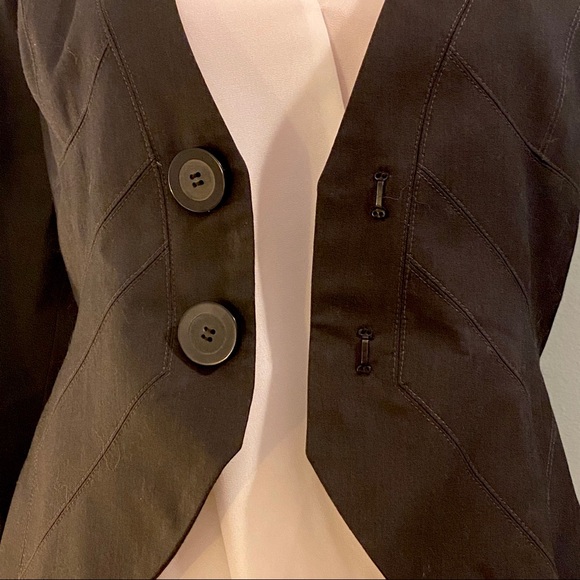 Jason Matlo Black Structured Blazer - 4 - Picture 3 of 4